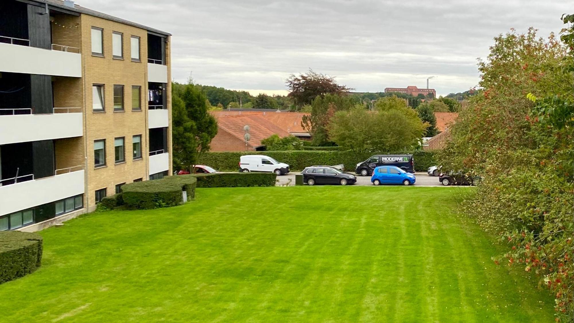 Stor 2 Vaerelses Lejlighed Randers Dış mekan fotoğraf
